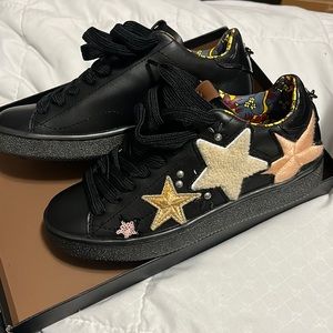 Coach star leather sneakers
